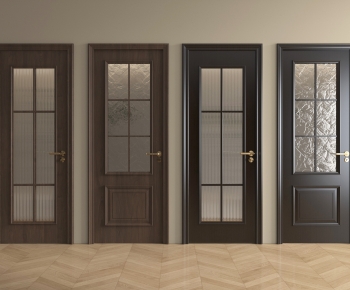 French Style Single Door-ID:205468893