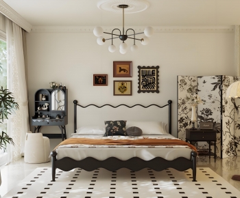 French Style Bedroom-ID:597814085