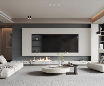 Modern A Living Room-ID:271950961