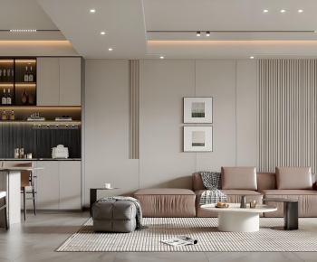 Modern A Living Room-ID:719881183