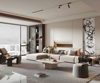 Modern A Living Room-ID:486197959