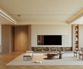 New Chinese Style A Living Room-ID:314294103