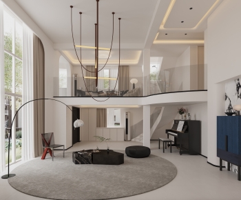 Modern A Living Room-ID:702353003