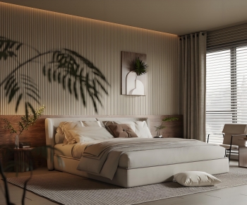 Wabi-sabi Style Bedroom-ID:327179427