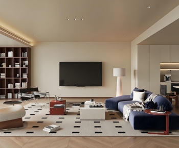 Modern A Living Room-ID:272737983