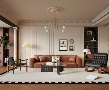 French Style A Living Room-ID:843894968
