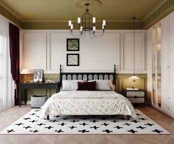 French Style Bedroom-ID:619904999