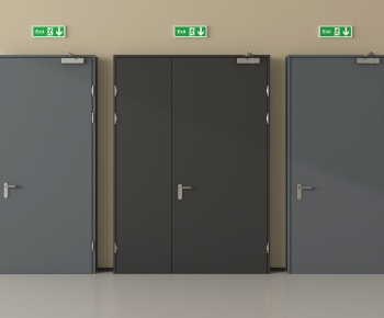 Modern Fire Door-ID:537410972