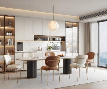 Modern Dining Room-ID:420401141