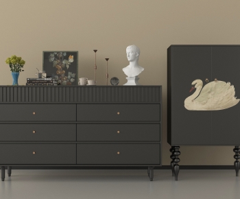 American Style Entrance Cabinet-ID:724940313