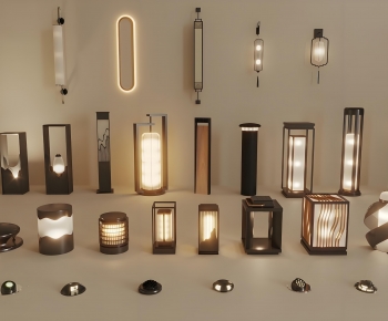 New Chinese Style Outdoor Light-ID:790082936