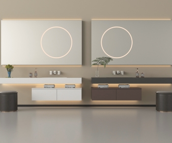 Modern Bathroom Cabinet-ID:221235997