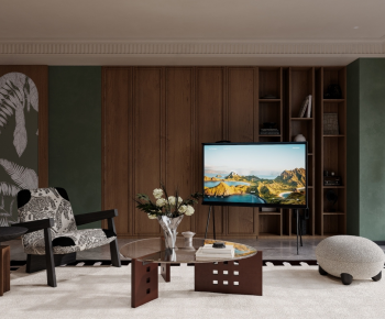 French Style A Living Room-ID:582132101