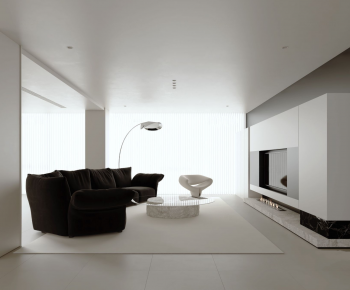 Modern A Living Room-ID:344760466