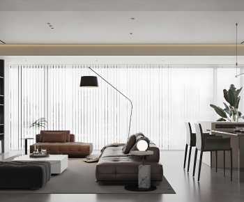 Modern A Living Room-ID:844701058