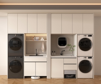 Modern Laundry Cabinet-ID:710081104