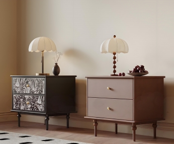 French Style Bedside Cupboard-ID:474494933