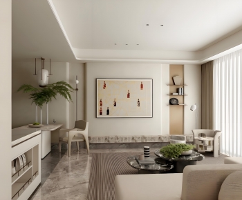 Modern A Living Room-ID:794198044