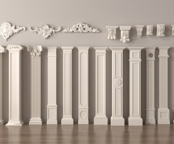European Style Roman Pillar-ID:136605986