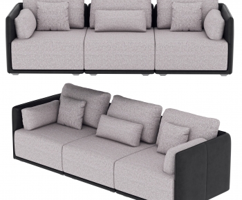 Modern Three-seat Sofa-ID:712439069