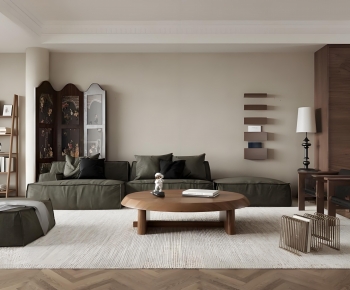 Modern A Living Room-ID:400062083