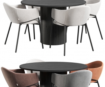 Modern Dining Table And Chairs-ID:764018065