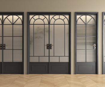 French Style Single Door-ID:719679121