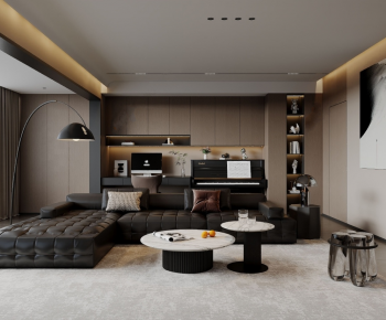 Modern A Living Room-ID:855896959