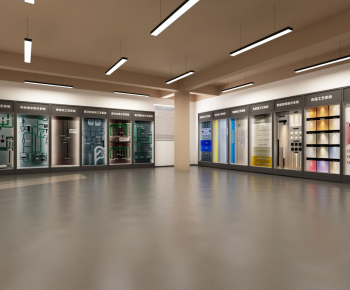 Modern Exhibition Hall-ID:573534011