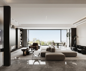 Modern A Living Room-ID:887162925