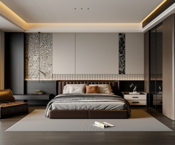 Modern Bedroom-ID:492145062
