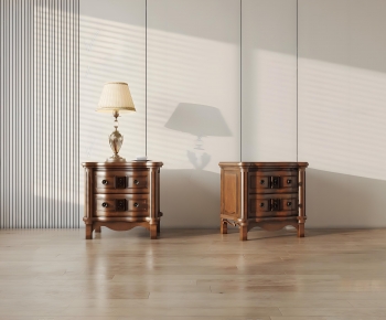 European Style Bedside Cupboard-ID:923940901