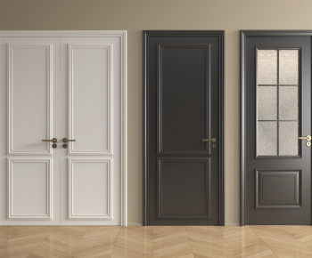 French Style Single Door-ID:863972908