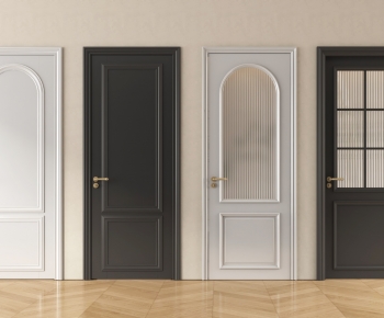 French Style Single Door-ID:614208942