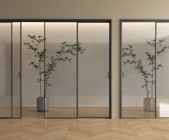 Modern Sliding Door-ID:607801914