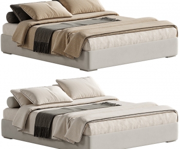 Modern Double Bed-ID:512948047