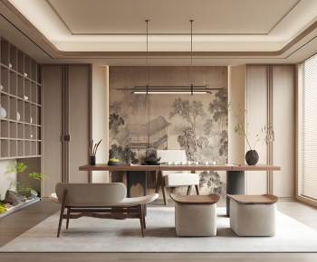 New Chinese Style Tea House-ID:560211904