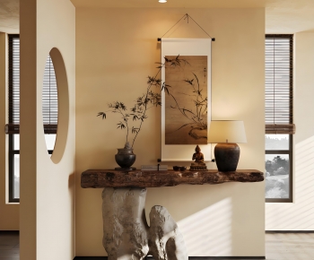 New Chinese Style Hallway-ID:998411895