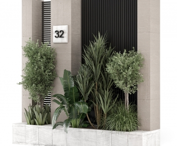 Modern Plant Landscaping-ID:882688051