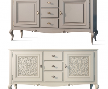 European Style Side Cabinet-ID:197935106
