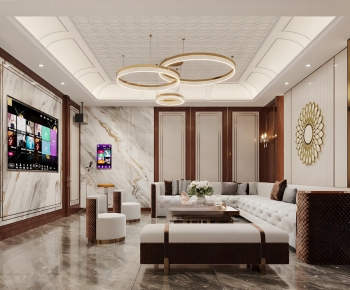 Modern A Living Room-ID:509378918