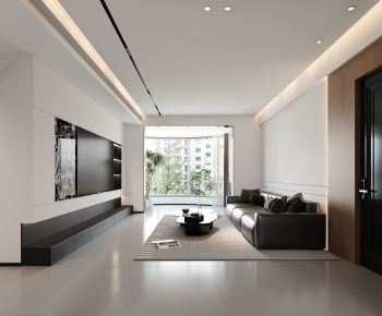 Modern A Living Room-ID:966422083