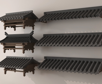 Chinese Style Building Component-ID:639899021