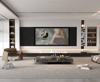Modern A Living Room-ID:635210994
