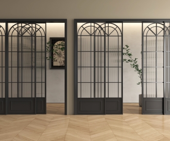 French Style Sliding Door-ID:374239929