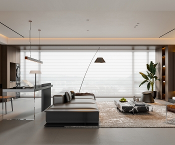 Modern A Living Room-ID:191823019