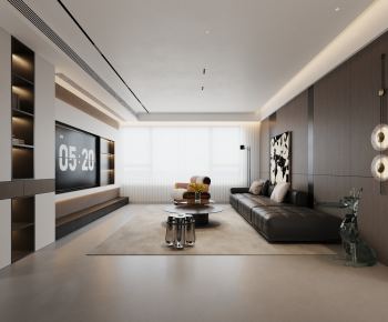 Modern A Living Room-ID:166337018