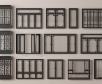 New Chinese Style Window-ID:787674907