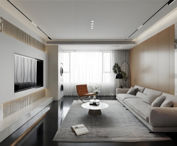 Modern A Living Room-ID:842719197