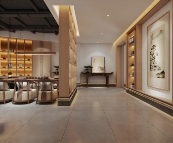 New Chinese Style Teahouse Tea House-ID:504002095